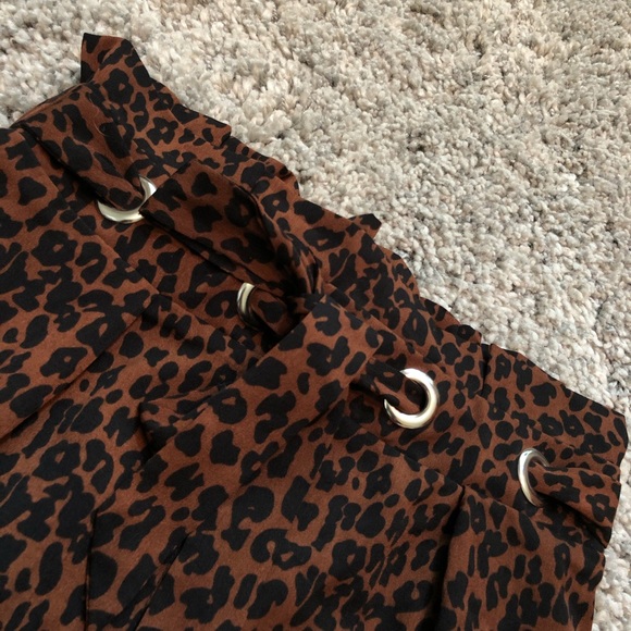 BEBOP ANIMAL PRINT SKIRT - Picture 3 of 4